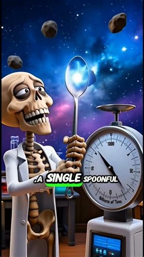 The Densest Object in Space #sciencefacts #spacefacts #fyp #trend #brainlearning #didyouknow #facts