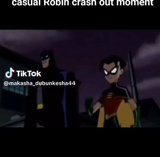 Funny Robin Crashing Moments in Batman 2004
