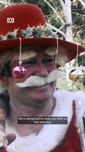 Can it get any more Aussie than this? 😆 This Santa Claus in 1975 was ready for anything, even... sharks?! He created an outfit suited to the harsh Australian summer conditions. 🎥 ABC News archives/This Day Tonight, 1975 | ABC News