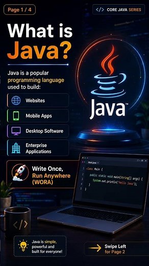Java Tutorial #1 | Introduction to Java for Freshers #coding #corejava #spring #programming #nodejs