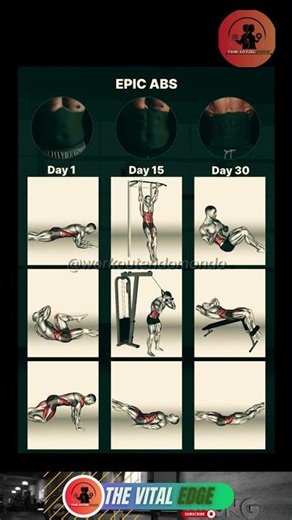 Epic Abs Transformation 💪🔥 See the Results in 30 Days #fitness #trending #viral #short