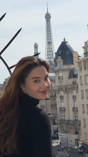 Catriona Gray on Instagram: "Waking up in Paris  Shot and edited by the all rounder @jellyeugenio ✨ Hair by @jed.jimenez.hair @paulnebres"