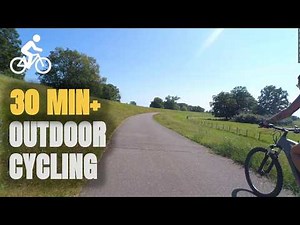 30 Min+ Scenic Cycling Workout in 4K 🚴‍♂️ | Real Outdoor Cardio Ride (No Music) Part 1/2