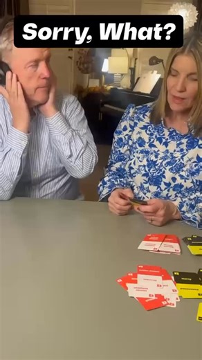 Darin Adams | Family Game Reviews on Instagram: "Can you read lips? 👄 You think you can until you play this game. FOLLOW and COMMENT “lips” and I’ll show you how’s to get the game. You put on headphones, which come with the game, and they play super loud music while you try to read lips of the other person saying random things. It’s super entertaining… to play and to watch. Family games, party games, social games, fun games."