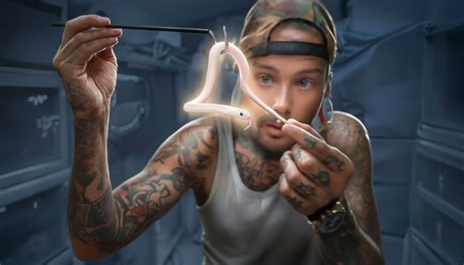 Why these cobras appear to glow in the dark