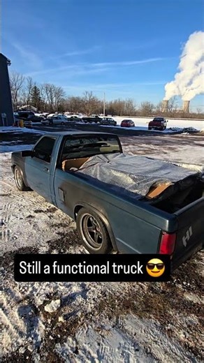 grabbing some speed parts in the Turbo LS s10 jawn 😎