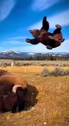 Bison: The Grizzly Bear Humiliators