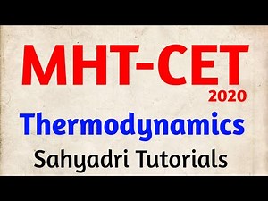 MHT-CET | Thermodynamics | Chemistry
