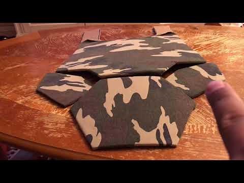 Tactical vest camo air soft DIY part 1