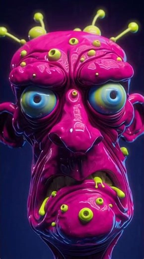 “Funny Horror Cartoon for Kids | Scary Faces & Creepy Sounds | Kids Spooky Animation #Shorts”| 😂👻