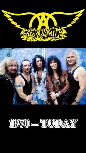 Aerosmith (1970–today): “The Bad Boys from Boston”#usa #fyp #band #aerosmith