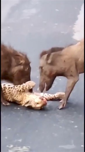 3.3M views · 1.9K reactions | Wild Boar Attack Leopard | VietSoftware International | Facebook