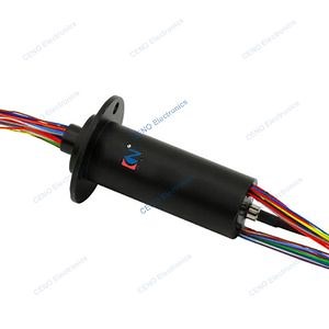[Hot Item] Integrate Signal and RF Rotary Joint With Capsule Slip Ring and Coaxial Radio Frequency