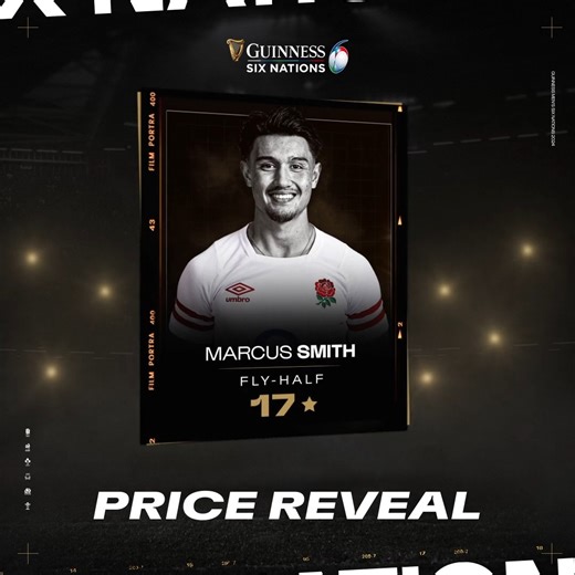 🔟 Will you hand England Rugby's Marcus Smith the keys to the number 10 shirt in your Fantasy Rugby team? 💪 #GuinnessM6N | Guinness Men's Six Nations