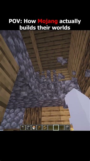 POV: How Mojang actually builds their worlds🫡