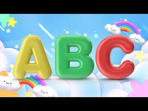 Learn ABC Colorful Letters | English Alphabet Names abcdefghijklmnopqrstuvwxyz kids Video | ABC Song