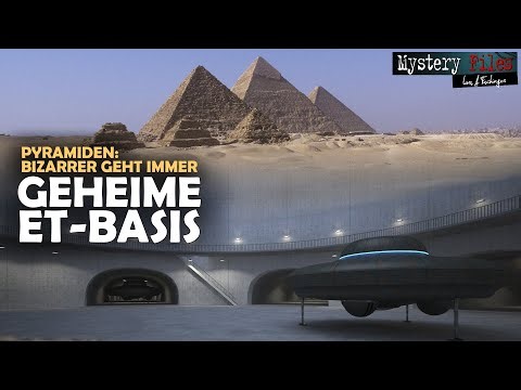 Verrückt: UFO-Hangar unter Pyramiden | Schweizer will die Alien-Basis selbst besucht haben