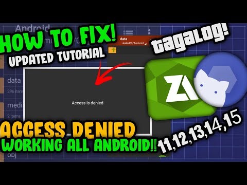 How to fix Access Denied Zarchiver Working all android 10,11,12,13,14,15 | Tagalog Tutorial|Proff.Cj