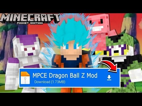 Best DRAGON BALL Mod For Minecraft PE 1.21+ || Best Dragon Ball Evolution V4