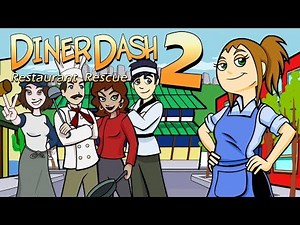 Diner Dash 2: Restaurant Rescue - Darla's Sidewalk Cafe - Level 1