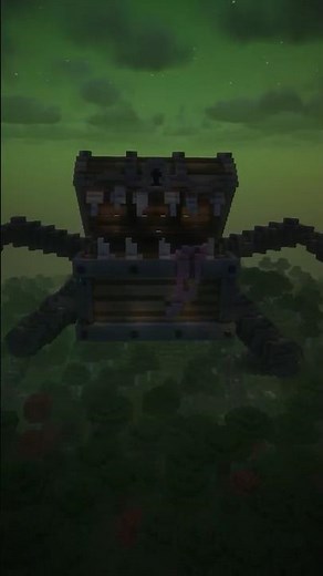 Minecraft builds that could eat you #horror #halloween