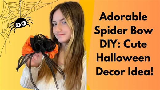 Adorable Spider Bow DIY... Hey everyone! I'm Lexi from the Bowdabra...