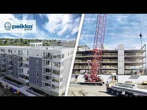 Time Lapse of Peikko’s Frame Solution in North America: A floor every three days!