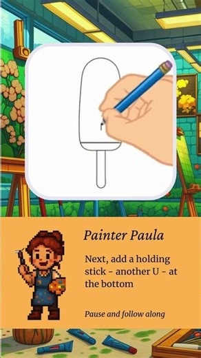 Learn how to draw a Popsicle in 30 seconds | Drawing videos for kids