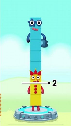 Numberblocks 2 Magic Run - Numberblocks 8 to leave 2 Adventure | Number Counting Go numberland