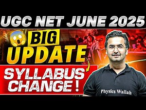 BIG UPDATE - UGC NET 2025 Syllabus Changed! | UGC NET Syllabus Revised Explained!