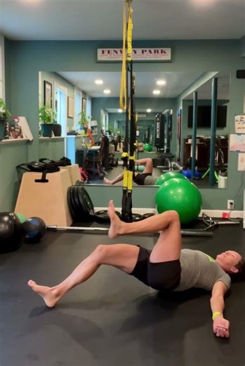 How To: Hamstring Bridge with March | Lucky13Fitness | Online Personal Trainer