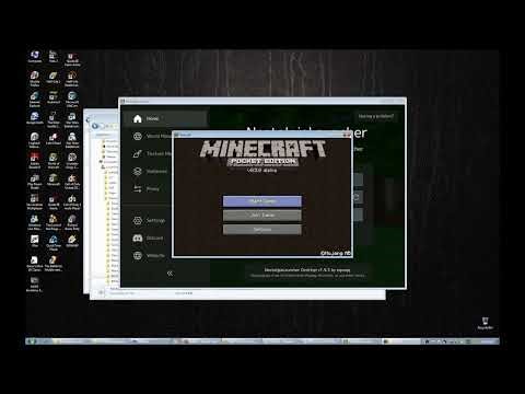 Minecraft PE - Getting Glowing Obsidian in 0.5.0 on PC with NostalgiaLauncher