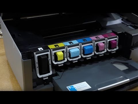 HP Photosmart 3210 Inkjet Printer Head Repair and Cleaning