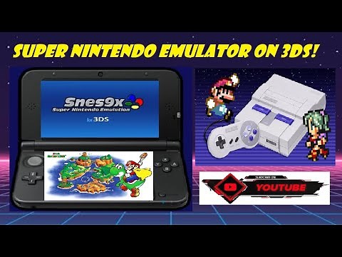 How to Install Snes Emulator (Snes9X) on the Nintendo 3DS!