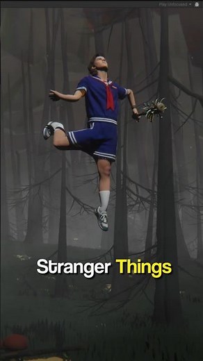 I MADE STRANGER THINGS CHARACTERS in MY GAME ✨