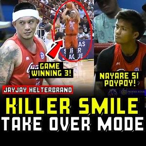 3.8M views · 69K reactions | NAYARE SI POYPOY! GAME WINNING 3! 47 YEARS OLD JAYJAY HELTERBRAND TAKE OVER MODE SA CRUCIAL! | Top Notch Sports | Facebook