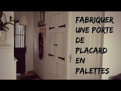 Tuto : Fabriquer une porte de placard en palettes