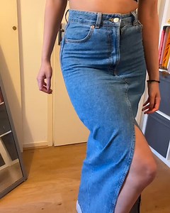 She gave these old jeans a new lease of life as a skirt! 😍🙌 | Tyla