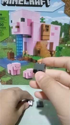 Hướng dẫn lắp lò nung trong minecraft bằng lego #tutorial #lego #minecraft