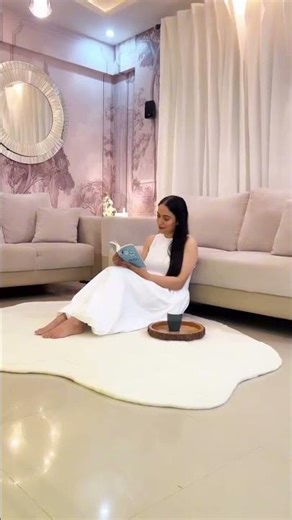 New Rug Placement I White rug #rugs #homedecor #home