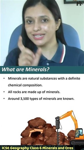 From Earth’s crust to human hands: minerals & ores.