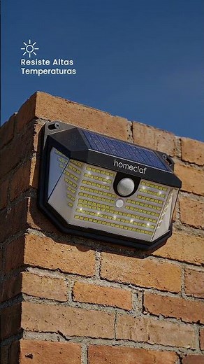 FOCO SOLAR 178 LED SENSOR DE MOVIMIENTO (R6784) Homeclaf ✨☀️ ¡Iluminación y seguridad inteligente!