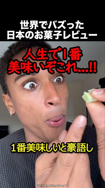 世界でバズった日本のお菓子レビュー