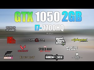 GTX 1050 : Test in 10 Games - GTX 1050 Gaming in 2023