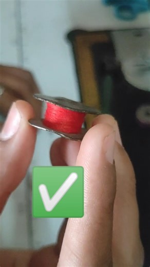 new way to thread bobbin of sewing machine|| #hack #tricks