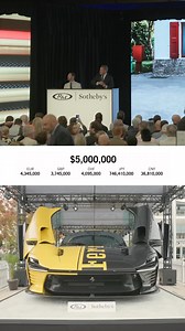 SOLD: $26,000,000 USD! The 2025 Ferrari Daytona SP3 'Tailor Made' has sold at night two of RM Sotheby’s Monterey auction. All proceeds will benefit The Ferrari Foundation, a 501(c)(3) public charity, for future educational initiatives. #RMSothebys #RMMonterey #Ferrari #DaytonaSP3 | RM Sotheby's