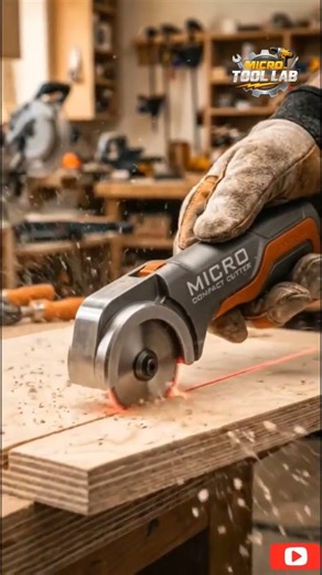 This Tiny Cutter Slices Wood Like Butter 😳🔥#satisfying #tools #diy #usa #carpentry #oddlysatisfying