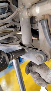 rear shock absorber replaced #howto #mechanic #usacars | Auto Technician