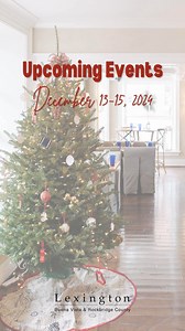 Holly Jolly All Around! #VisitLexVA #VibrantBV | Lexington, Virginia and the Rockbridge Area Tourism | Facebook