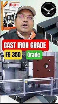 VMC MACHINE STRUCTURE - FG 350 MATERIAL GRADE CAST IRON #sigmayouthengineers